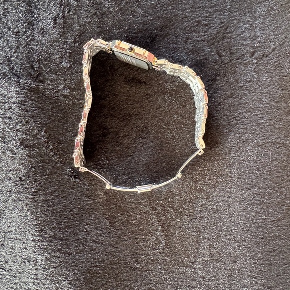 Seiko Stainless Steel and Gold Watch with Mother of Pearl Face - Picture 3 of 6